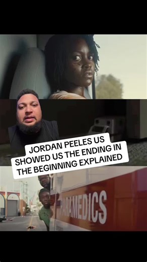 JORDAN PEELES US SHOWED US THE ENDING IN THE BEGINNING EXPLAINED #jordanpeele #horrortok #horror #fyp #US