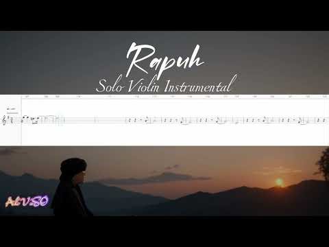 RAPUH Opick Piano Biola Instrumental Cover by Adi VirSO (Relaxing Violin & Piano Version)