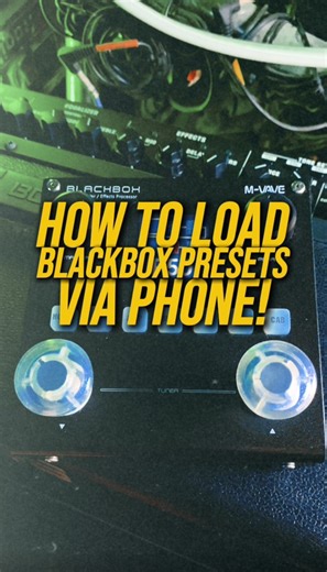 30K views · 364 reactions | How to load Blackbox Presets via PHONE! Yes! Posible na! Gandang update nito! #mvave #blackbox #tankg #pedalboardph #presets SUB: youtube.com/jam_nineworkz | Jam Bumanlag | Facebook