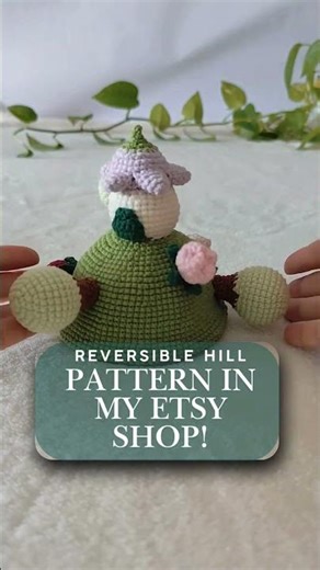Reversible Crochet Hill with Finger Puppets – 25% Off Until Nov 22!