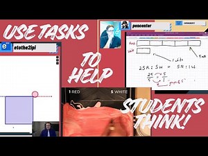Students don't always think, but tasks could help them do so.
