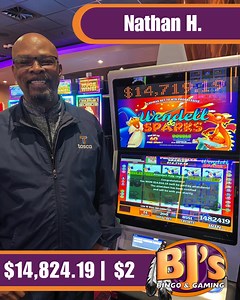 4.6K views · 69 reactions | We are ending March with a WIN!  Let's congratulate Nathan H. on this SPARKLING win and tell us, what was your favorite March memory?  | BJ's Bingo | Facebook
