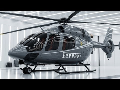 Ferrari’s FIRST Helicopter in 2026? The Ferrari Helios Concept Will Blow Your Mind!