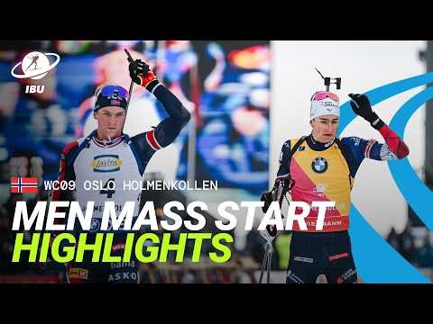 Final Loop Duel Closes the Biathlon Season | Men’s Oslo Mass Start Highlights