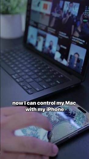 Turn your iPhone into a trackpad for your Mac! 🖱️🤯