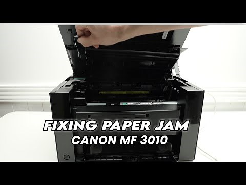 Canon MF3010: How to Fix Paper Jam Problems