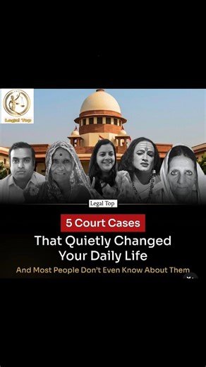 Top - 05 Court case That Quietly Changed your Daily Life| #legaltop #courtcase #legalipdated #shorts