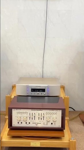 Internet TV Review → Marantz SA-15S2 DAC → Marantz 1250 Amplifier → AR-2 Speaker with open box