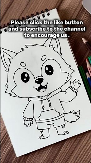 How to Draw a Cute Werewolf Step by Step | Easy Halloween Drawing Tutorial for Beginners