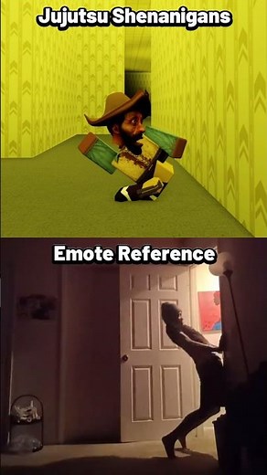 Jujutsu Shenanigans Vs Dance Reference Comparison 23 #jjs #roblox #shorts