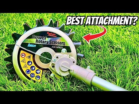 Power Rotary Scissors: Install & Review w/ EGO Power Head