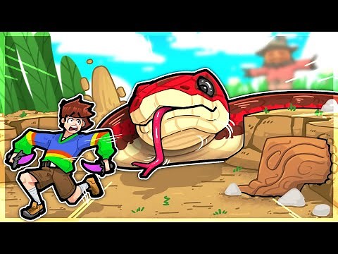 I found a giant snake in Grounded 2