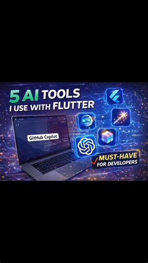 5 AI Tools I Use With Flutter 🤖🚀 | Developers Must-Have (2026)