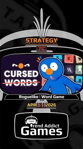 • Cursed Words: The Word Game That Isn't • Strategy | Roguelike | Word Game / PC