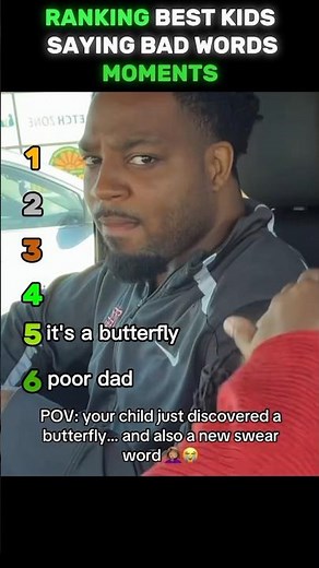 ranking the best KIDS SAYING BAD WORDS moments.. #funny #memes #memes #funniestvideo #funnyideas