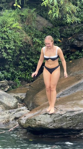 10K views · 74 reactions | Diving to explore beautiful waterfalls #travel #waterfall | Jump the Falls | Facebook