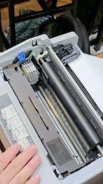 วิธีแก้ปัญหากระดาษย่น กระดาษติดหลังเครื่องปริ้น Epson LQ310 | ทำเองได้ง่ายๆ! #ซีอีโอตู๋