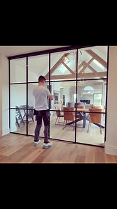 20K views · 38 reactions | Sliding door Partition  #slidingdoorpartion #interiorgoals #ModernLiving #interiordesign #glassdesign #luxuryinteriors #slidingdoors #slidingpartition #moderninteriors #homeinspo | Aluminium Glass Design | Facebook
