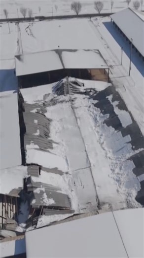 Snow weighing on Saline County fairgrounds building caused it to collapse. #Arkansas #snow #damage | Jo Ellison