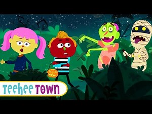 Who's Dancing Down By The Bay Song | Scary Skeletons Rhymes By Teehee Town