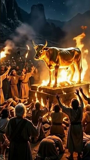 Moses and the ten commanmends| Exodus 32:19-20 | The Golden Calf