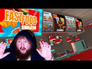 CaseOh’s first time playing fast food simulator