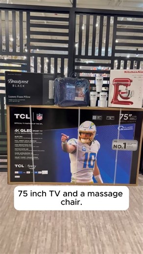 🎉 GRAND OPENING 🎉 Friday, 12/26 at 10AM 📍 8301 E Washington St, Indianapolis, IN Be one of the FIRST 50 customers through the doors and score a Big Sandy Swag Bag 🎁 Each swag bag includes: ✨ A weighted blanket ✨ A Big Sandy tumblr ✨ A Big Sandy in-store gift card ✨ Exclusive additional coupons 🎯 PLUS — select swag bags include BIG prizes: 5 winners: Beautyrest Black Memory Foam Pillows ($200 value each) 3 winners: KitchenAid Mixers ($500 value each) 1 winner: 75" 4K TV 1 winner: Massage Cha