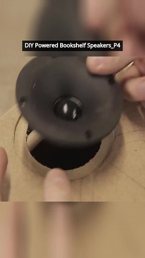 DIY Powered Bookshelf Speakers_P4 #audio #speakerbuild #speaker #diyproject #diyaudio #diyspeaker