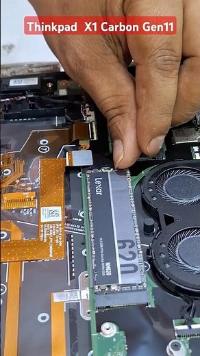 Lenovo Thinkpad X1 Carbon Gen11 SSD UPGRADE #lenovothinkpad