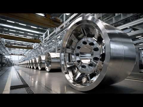 Inside the Mega Factory That Builds Giant Steel Wheels