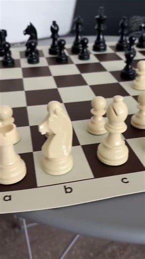 Go Big: Large Brown Staunton Chess Set – Roll‑Up Style |Chess shop e4e5| #chess #chessgame #games
