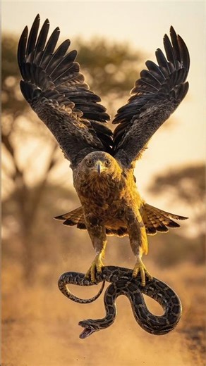 Eagle vs Snake 😱 | Nature’s Ultimate Showdown | Wildlife Fight