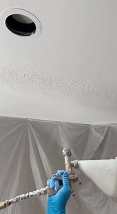 3K views · 11 reactions | Ceiling Texture Spray Tips  #TextureCeilingRetry | Renovation Skill | Facebook