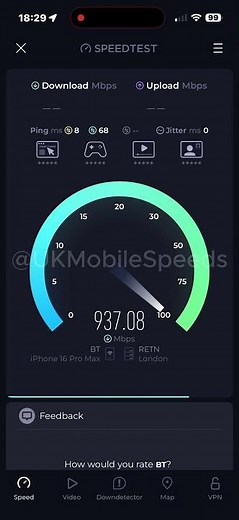 EE Full Fibre 900 Essentials SpeedTest 2026 Smart Hub Plus Wifi 6 #ukmobilespeeds #speedtest #eefttp