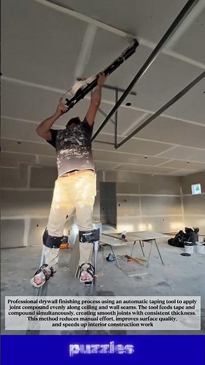 Automatic Drywall Taping Tool | Fast & Perfect Wall Finishing