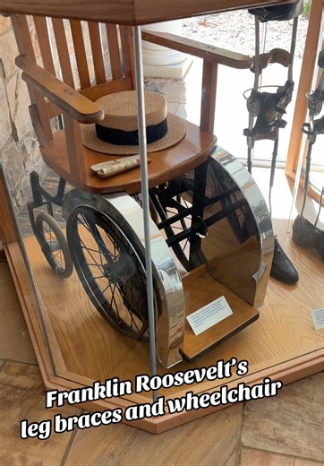 Franklin Roosevelt’s Wheelchair and Leg Braces: A Historical Exhibit