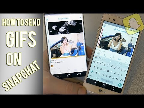 SNAPCHAT | HOW TO SEND GIFs