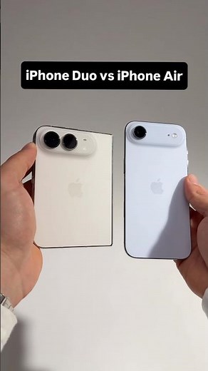 iPhone Duo vs iPhone Air - Thinnest one?