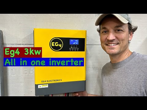 Eg4 3000w 48v inverter install and load testing. Signature Solar beginner friendly solar inverter