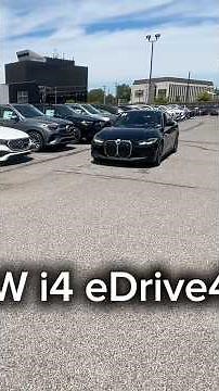 This 2024 BMW i4 eDrive40 is definitely an awesome electric Gran Coupe Sedan!! #bmw