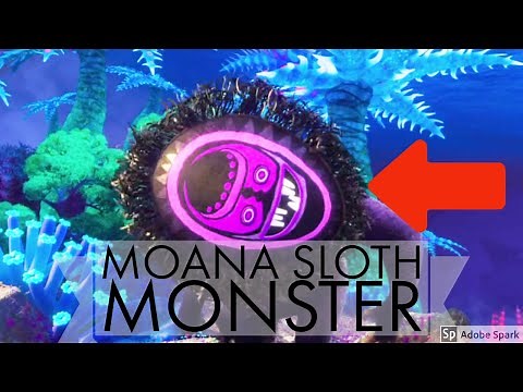 Sloth monster from Moana done quick