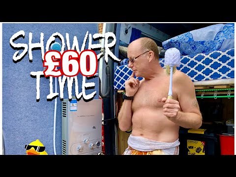 HOW TO Install shower in an RV Campervan