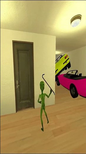 Alien Escape From Officer Earl in Liminal Hotel Gmod