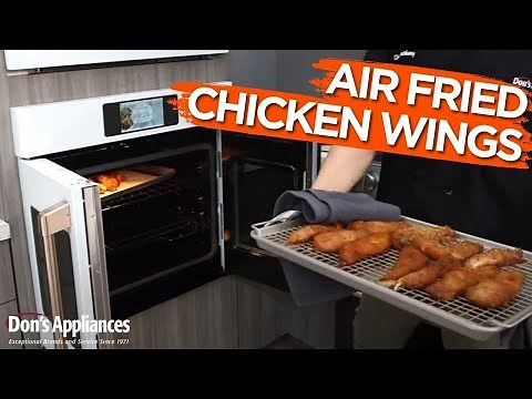 Air Fry Chicken Wings | Cooking with GE Café Oven's Air Fry Mode