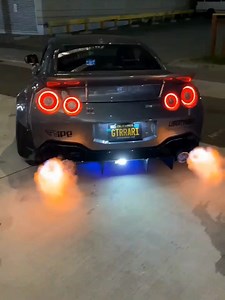 'GTRRARI' Liberty Walk Nissan GTR R35 Shooting Flames owner: John Lau fb: Pikachupcar ig: @pikachupcar Red GTR ig: @karim.sanford 🎥 ig: @jreyshootz @tonytranphoto @flossbosscici #TURBOKING | TURBO KING