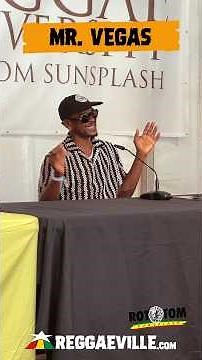 Mr Vegas on the creation of his massive hit Heads High @ Rototom Sunsplash 2026 🇪🇸