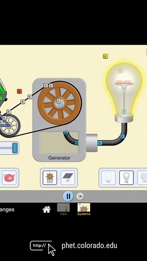 PhET Interactive Simulations on Instagram: "Let's talk about the #energy story for real-life #systems! Energy Forms and Changes lets you design a system with energy #sources, changers, and users, and explore how energy flows and changes from one form into another. #conservationOfEnergy #Energy #physics"
