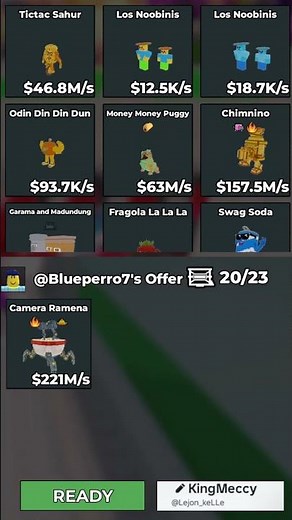 Blueperro7 Got a CAMERA RAMENA?! 😱 NEVER SEEN BEFORE #stealabrainrot