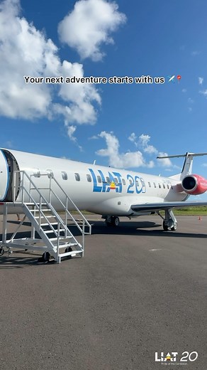 Our plane is prepped and ready! 🌍 Where do YOU want us to go next? Visit our website www.flyliat20.com to book your next flight with us #LIAT20 #SoarWithUs | Liat Air