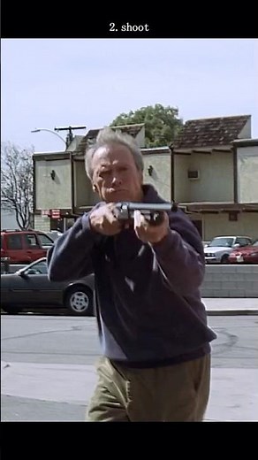 #movie Blood Work (2002): Clint Eastwood Arms Up with a Remington 870 🚔🔫 | Iconic Shotgun